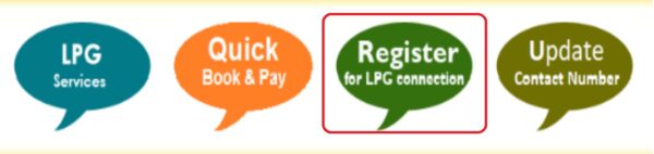 bharat gas register for lpg connection